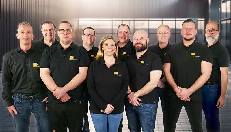 Gruppenbild Team Service